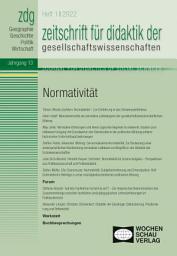 Icon image Normativität: zdg1/2022