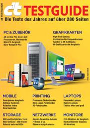Icon image c't TESTGUIDE (2015): Die wichtigsten Tests des Jahres: PC & Zubehör, Grafikkarten, Mobile, Printing, Laptops, Storage, Netzwerke, Monitore