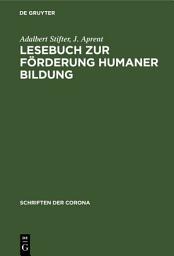 Icon image Lesebuch zur Förderung Humaner Bildung