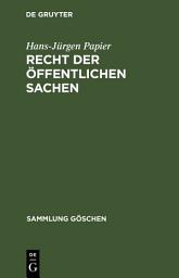 Icon image Recht der öffentlichen Sachen
