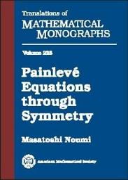 Icon image Painleve Equations through Symmetry