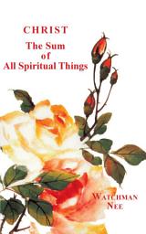 Icon image Christ the Sum of All Spiritual Things