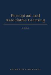 Icon image Perceptual and Associative Learning