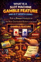Icon image What Is a Slot Machine Gamble Feature and Is It Worth Using: Risk vs Reward Analysis on the Most Overlooked Button on the Screen