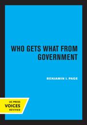 Icon image Who Gets What from Government