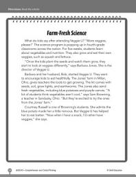 Icon image Test Prep Level 3: Farm-Fresh Science Comprehension and Critical Thinking