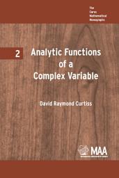 Icon image Analytic Functions of a Complex Variable