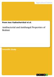 Icon image Antibacterial and Antifungal Properties of Brahmi