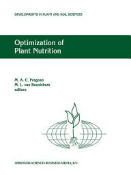 Icon image Optimization of Plant Nutrition: Refereed papers from the Eighth International Colloquium for the Optimization of Plant Nutrition, 31 August – 8 September 1992, Lisbon, Portugal