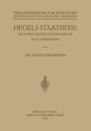 Icon image Hegels Staatsidee