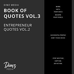 Icon image Book of Quotes Vol.3: Entrepreneur Quotes Vol.2