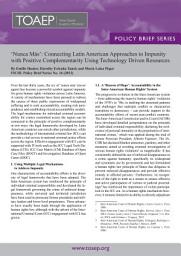 Icon image ‘Nunca Más’: Connecting Latin American Approaches to Impunity with Positive Complementarity Using Technology Driven Resources