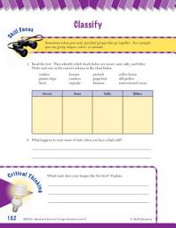 Icon image Read & Succeed Comprehension Level 5: Classifying Passages and Questions