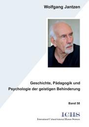 Icon image Geschichte, Pädagogik und Psychologie der geistigen Behinderung
