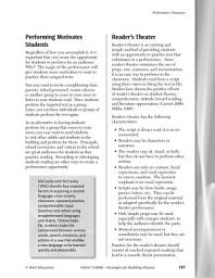 Icon image Strategies for Building Fluency--Reader's Theater