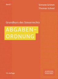 Icon image Abgabenordnung: Ausgabe 19