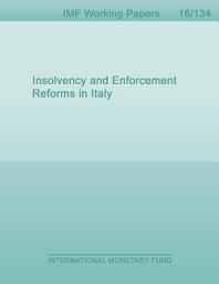 Icon image Insolvency and Enforcement Reforms in Italy
