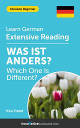 Icon image German Extensive Reading: WHICH ONE IS DIFFERENT?: Level 2