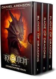 Icon image Dragonfire Rain: The Complete Trilogy (World of Requiem)