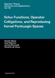 Icon image Schur Functions, Operator Colligations, and Reproducing Kernel Pontryagin Spaces