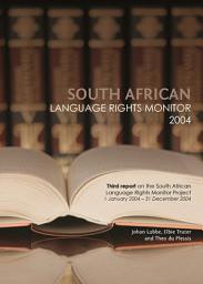 Icon image South African Language Rights Monitor 2004
