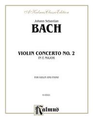 Icon image Violin Concerto No. 2 in E Major: For Violin and Piano