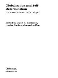 Icon image Globalization and Self-Determination: Is the Nation-State Under Siege?