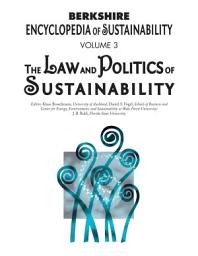 Icon image The Law and Politics of Sustainability