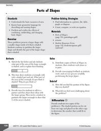 Icon image Geometry Leveled Problems: Parts of Shapes: Parts of Shapes