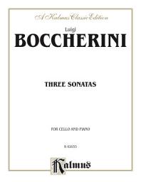 Icon image Three Sonatas for Cello and Piano: String - Cello and Piano
