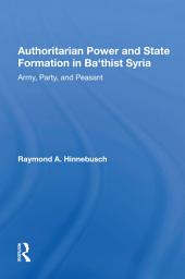 Icon image Authoritarian Power And State Formation In Ba`thist Syria: Army, Party, And Peasant
