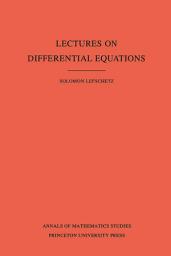 Icon image Lectures on Differential Equations