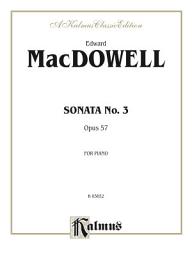 Icon image Sonata No. 3, Opus 57: For Intermediate to Advanced Piano Solo